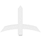 Ekena Millwork Bellingham Architectural Grade PVC Gable Bracket, 36"W x 24"H x 4"D x 4"F, 16/12 Pitch GBP036X24X0404BEL00 - alternate 4